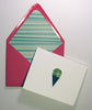 Glitter Ice Cream Cone Card